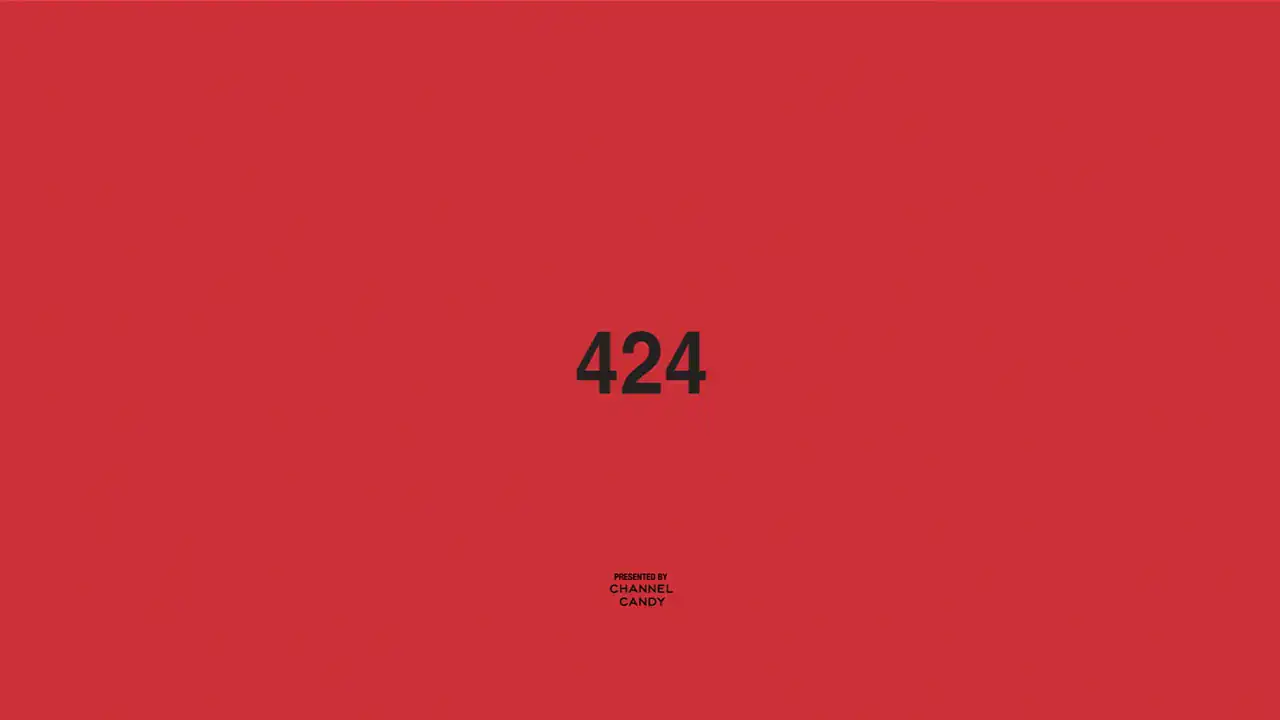 Défilé 2025 de la marque 424 à la Monnaie de Paris, retransmis en livestream sur YouTube.